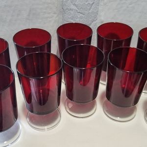 Set of 10 - 5" French Luminarc glasses
